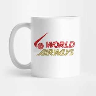 Retro Airlines - World Airways Oakland CA 1975 Mug